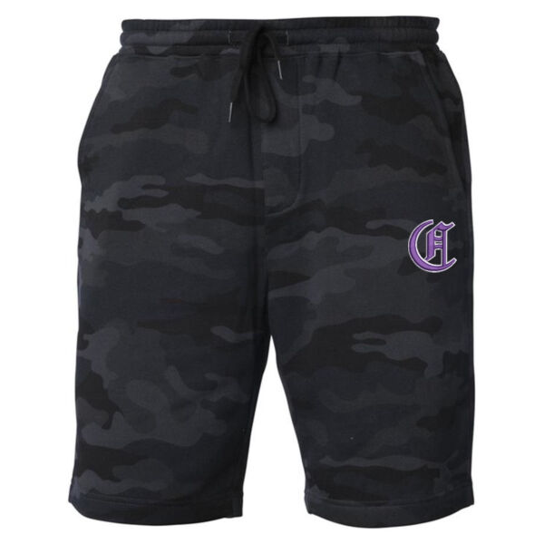 Black Camo - Midweight Fleece Shorts Thumbnail