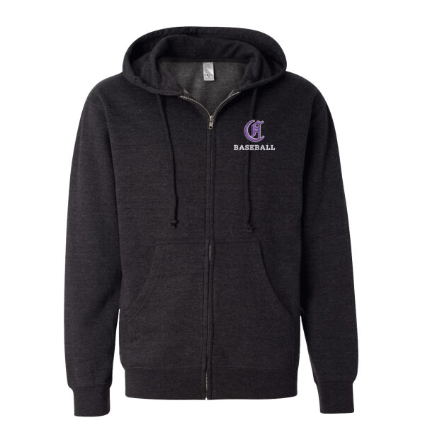 Midweight Full-Zip Hooded Sweatshirt Thumbnail